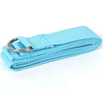 Yoga D ring strap blue